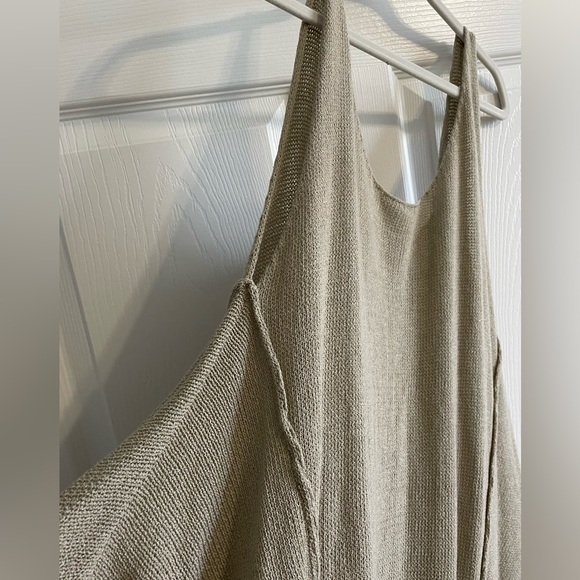 Sheer knit boho steampunk tank dress - Picture 8 of 11